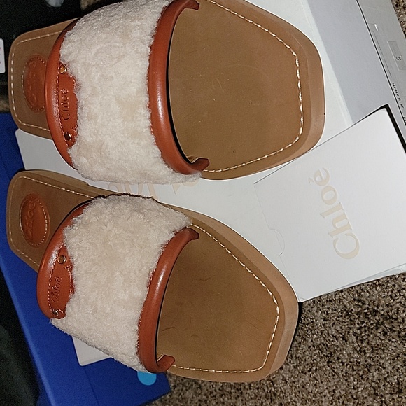 💲CHLOÉ💲 slides🔥 NWT🔥 41 or 9.5 woman - Picture 3 of 15
